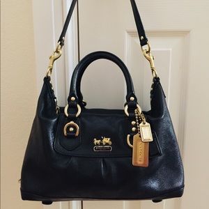 Authentic Original COACH Leather Satchel Bag